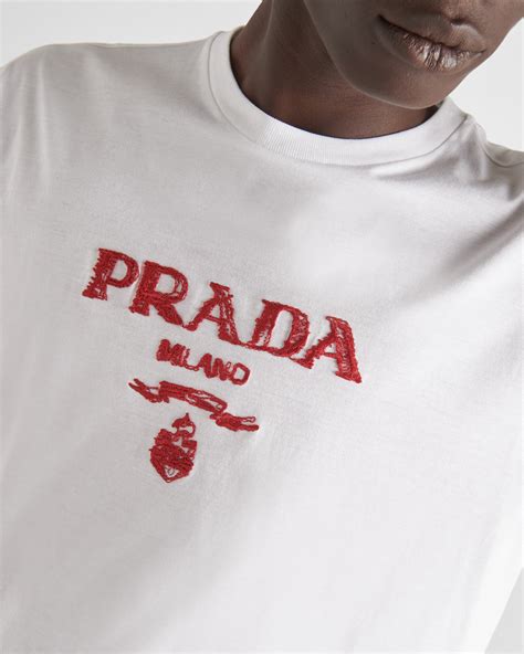 t shirt meski prada|Men's T.